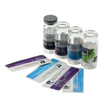 Сильные слипчивые ярлыки пробирки Hologram 10ml 25x60mm для Primobolan 100mg/Ml