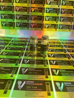 ISO ярлыков пробирки цвета искусства бумажный CMYK фармацевтический стероидный одобрил