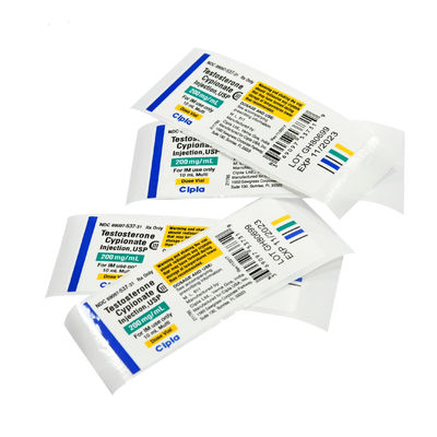 Анти- поддельные ярлыки бутылки 15ml, PMS красят водоустойчивые ярлыки бутылки