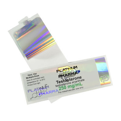 Анти- поддельные ярлыки бутылки 15ml, PMS красят водоустойчивые ярлыки бутылки