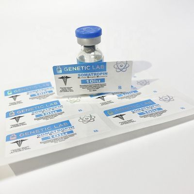 Ярлыки пробирки цвета PMS стероидные, анти- поддельные фармацевтические ярлыки пробирки