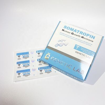 Ярлыки пробирки цвета PMS стероидные, анти- поддельные фармацевтические ярлыки пробирки