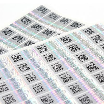 анти- поддельная пробирка Hologram 3D обозначает сильный прилипатель для коробок уплотнения