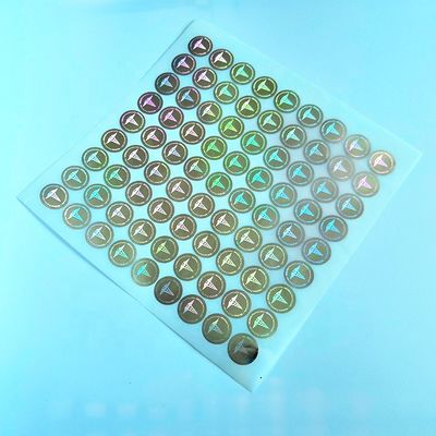 Ярлык пробирки Hologram золота Oilproof печатания CMYK для бутылки 10ml