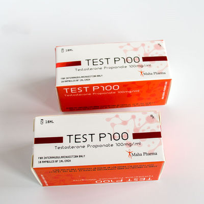 Фармацевтическая голографическая пробирка 10ml кладет длину в коробку 25mm для пропионата тестостерона
