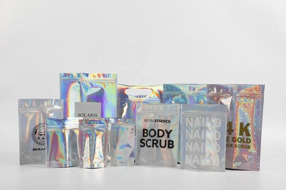 Мешок алюминиевой фольги сумки алюминиевой фольги Ziplock цвета CMYK горячий штемпелюя
