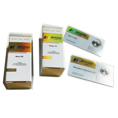 УЛЬТРАФИОЛЕТОВЫЕ коробки пробирки покрытия 10ml, коробки белого картона 300gsm упаковывая
