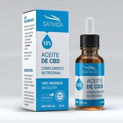 коробка бутылки 250g 10ml упаковывая, цвет CMYK напечатала твердые коробки