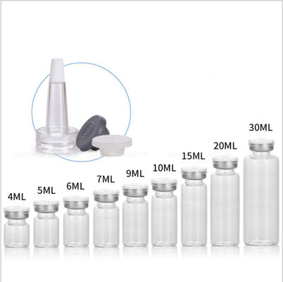Бутылка пробирок 2ml прозрачной медицины стеклянная небольшая фармацевтическая