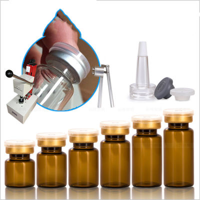 Бутылка пробирок 2ml прозрачной медицины стеклянная небольшая фармацевтическая