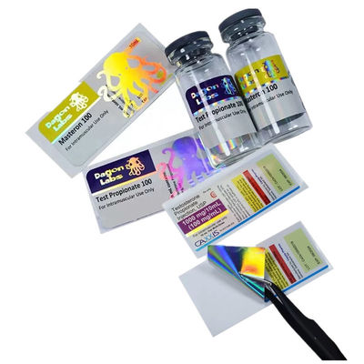 Ярлыки бутылки 10ml лазера бумажные водоустойчивые, ярлыки стикера бутылки 60mm широкие