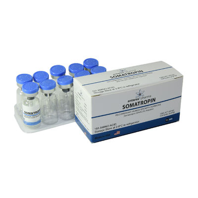 Гормон роста человека 2 3 коробки пробирки 10ml с ярлыками спички и пластиковым подносом